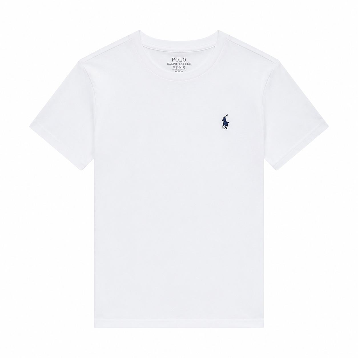 Polo Ralph Lauren Boys Crew Neck Pony Logo T-Shirt – White