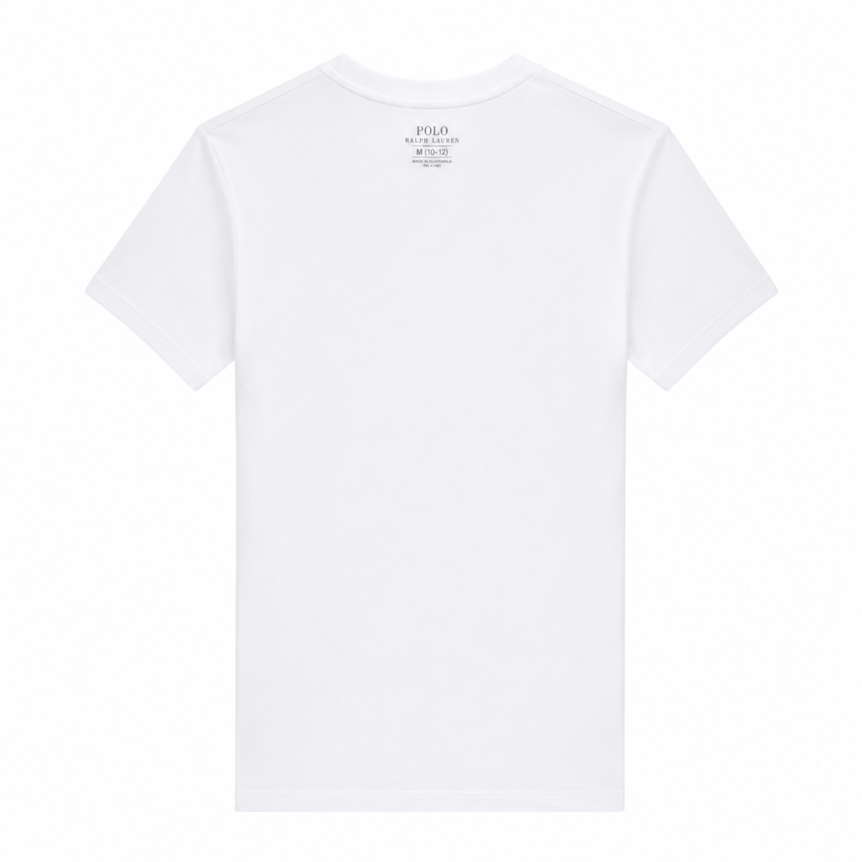 Polo Ralph Lauren Boys Crew Neck Pony Logo T-Shirt – White
