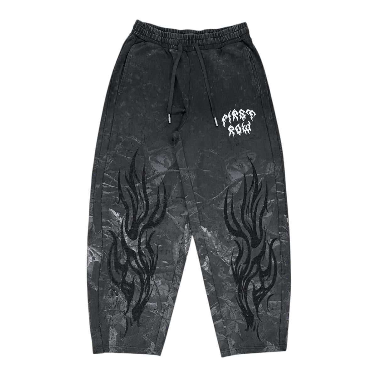FIRST ROW DENIM SHADOW WORSHIP FLAME RITUAL FULLZIP HOODIE AND PANT SETS