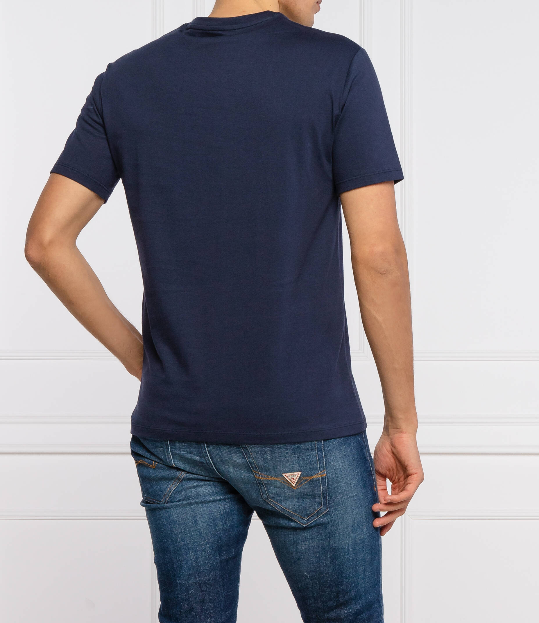 Armani Exchange dark navy blue T-Shirts