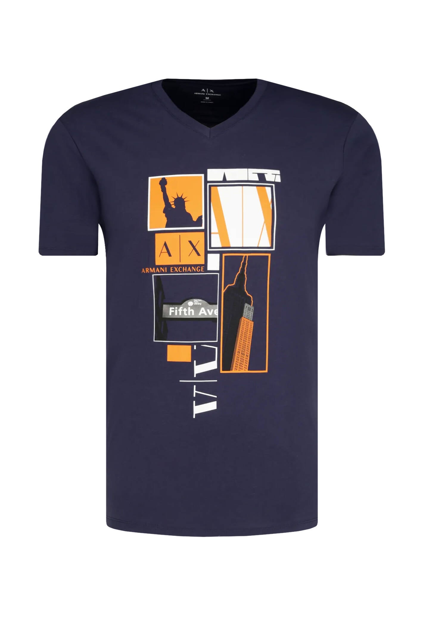 Armani Exchange dark navy blue T-Shirts