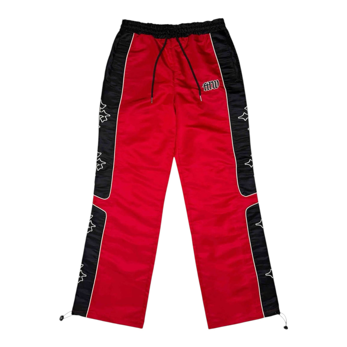 FIRST ROW DENIM STATE OF MIND CROSS COACH JACKET AND PANT SETS.