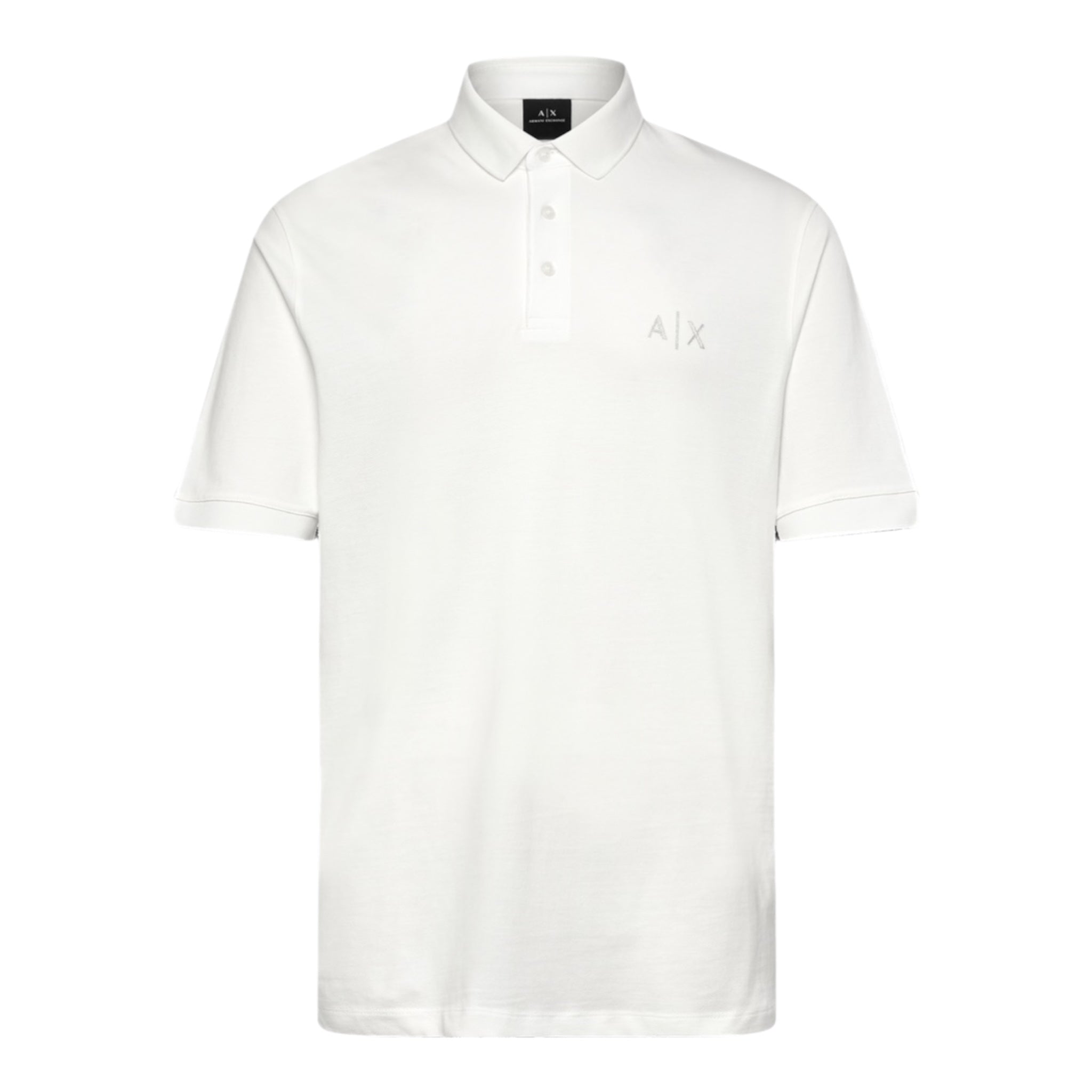 Armani Exchange OFF-WHITE Tennis Polo Shirt