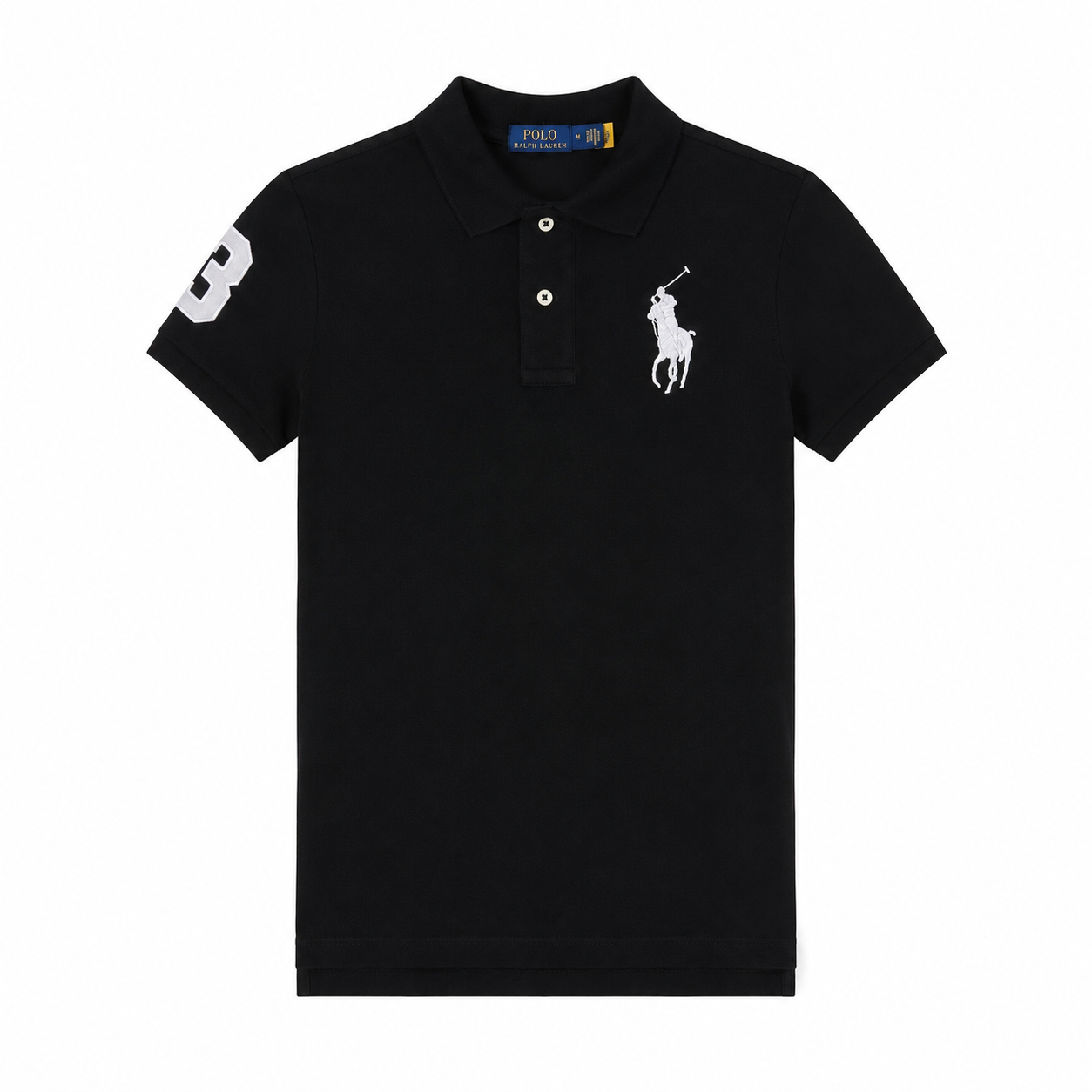 Polo Ralph Lauren Boys Big Pony Polo Shirt Black