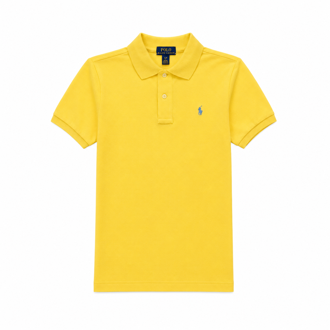 Polo Ralph Lauren Boys Classic Fit Mesh Polo Shirt Yellow
