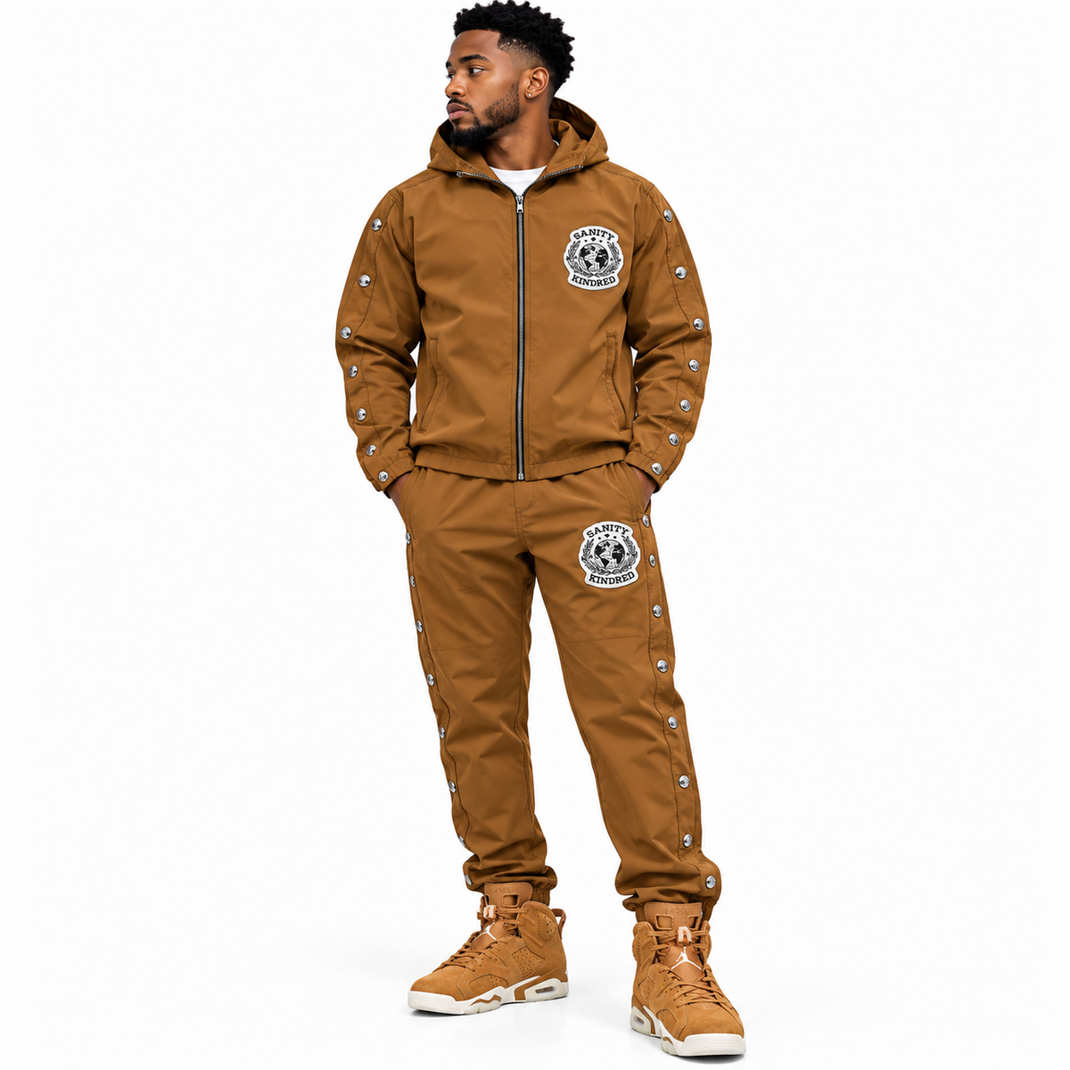 KINDRED NYLON CHENILLE LONG SLEEVE SET