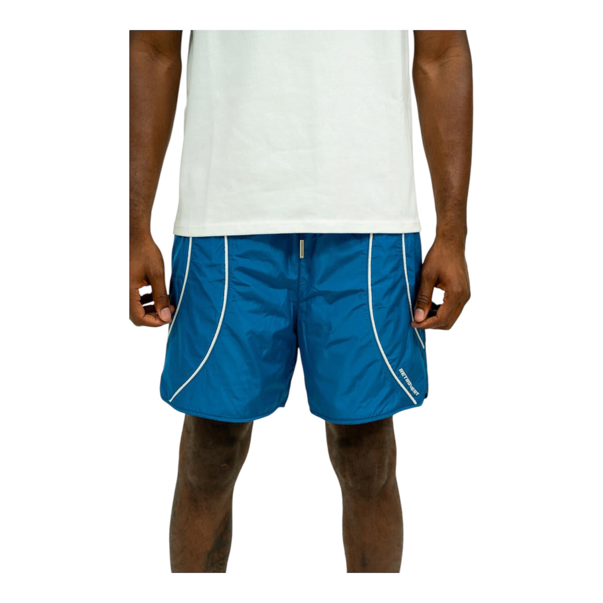 Retrovert Nylon Track Shorts