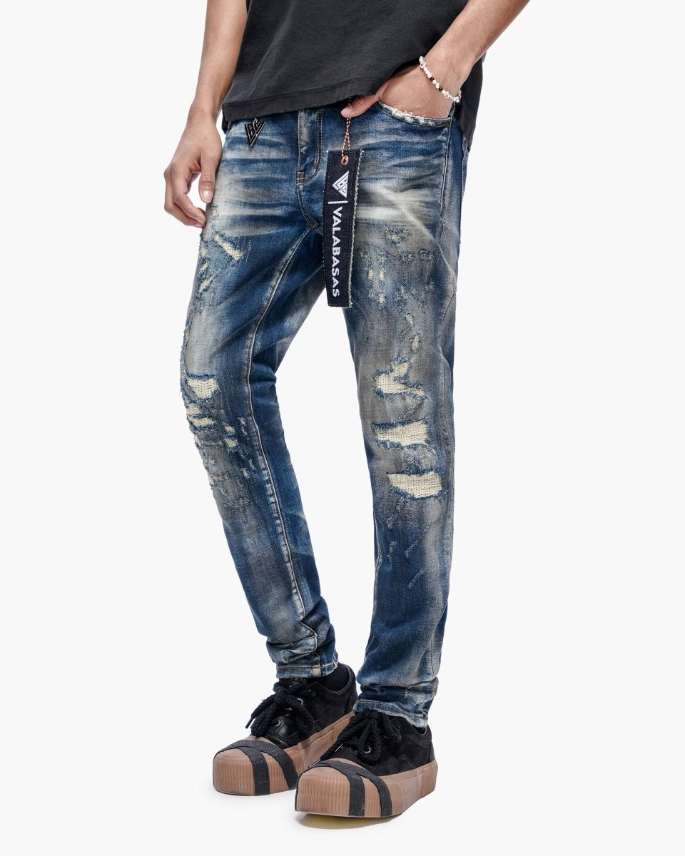 Valabasas LEADER DARK BLUE WASH SKINNY