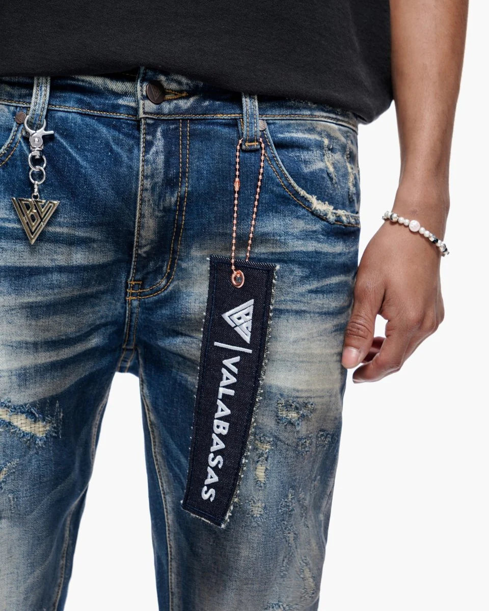 Valabasas LEADER DARK BLUE WASH SKINNY