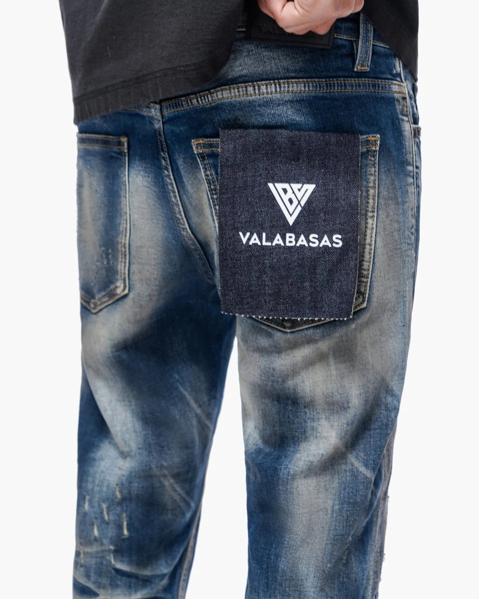 Valabasas LEADER DARK BLUE WASH SKINNY