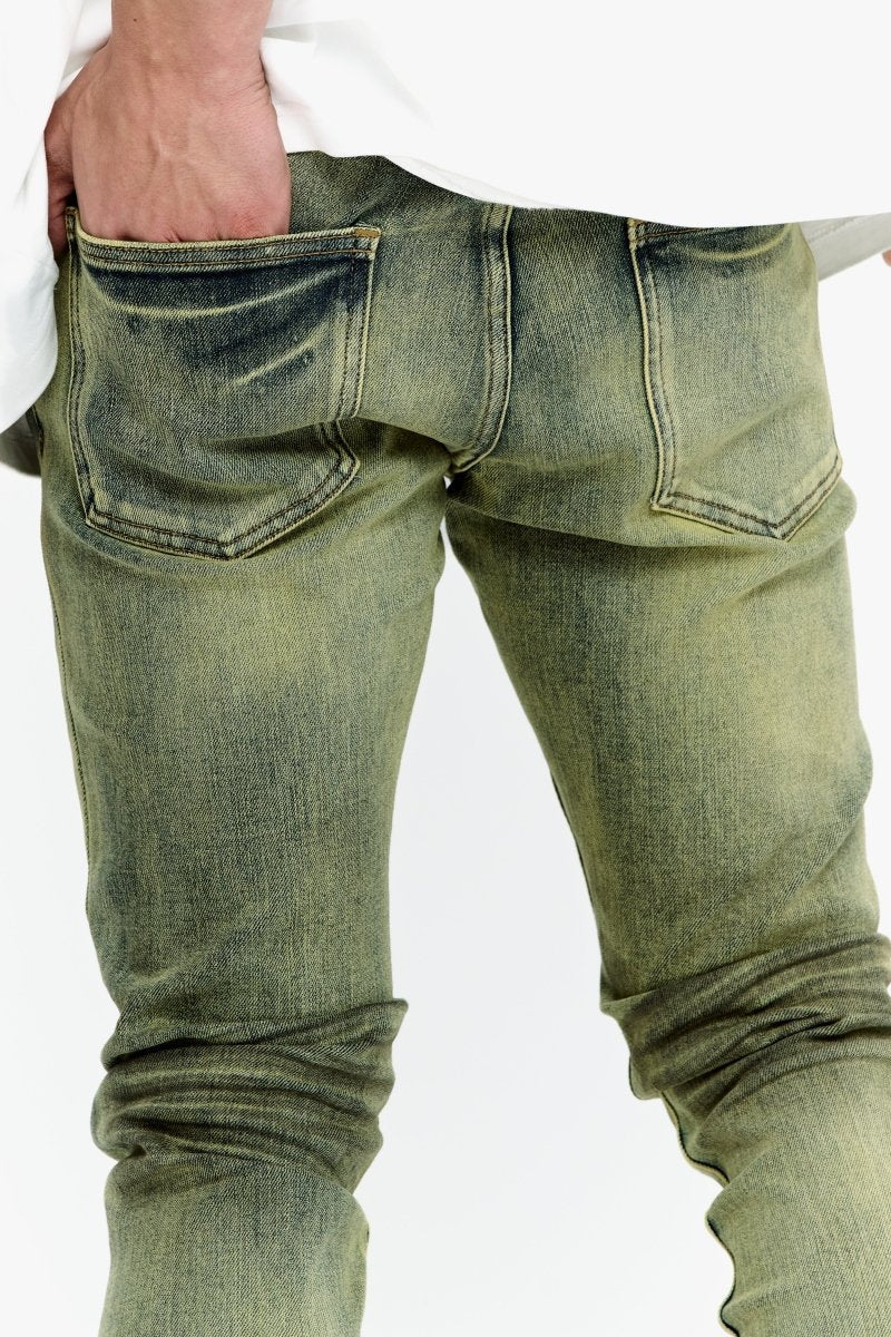 Valabasas MR.FLEX SKINNY YELLOW WASHED