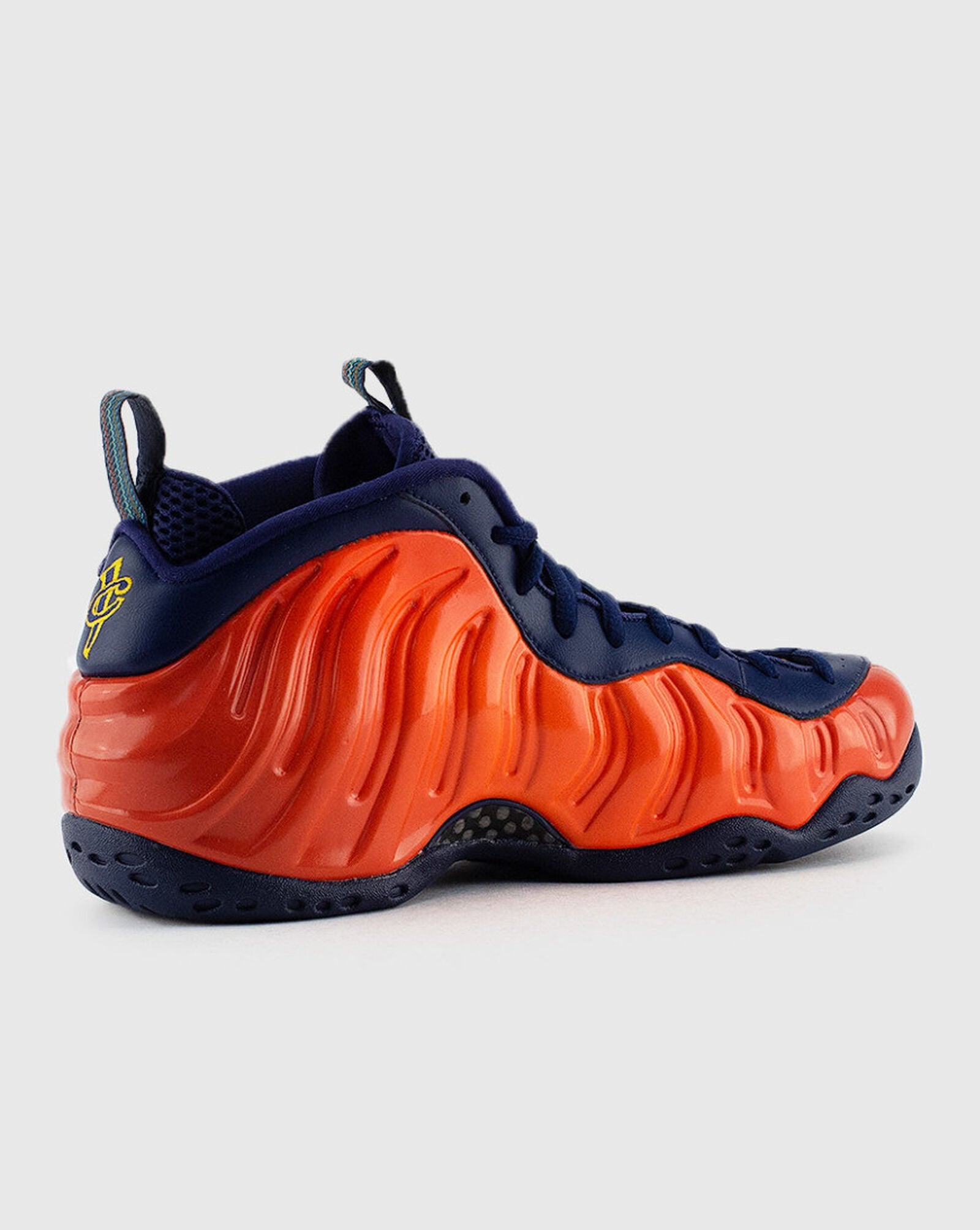 Air Foamposite One Blue Void | Rugged Orange | University Gold