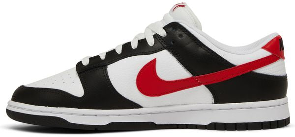 Nike Dunk Low 'Black White Red'