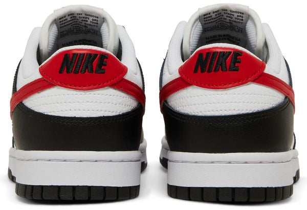 Nike Dunk Low 'Black White Red'