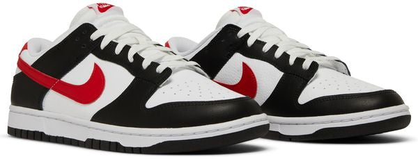 Nike Dunk Low 'Black White Red'