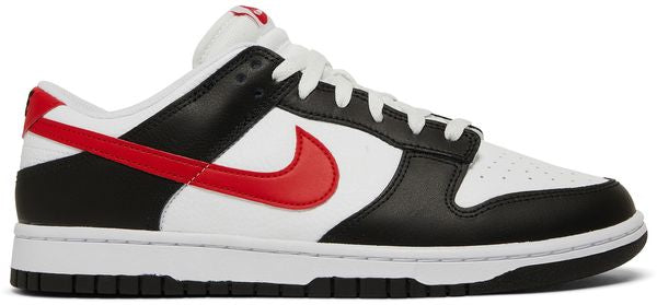 Nike Dunk Low 'Black White Red'