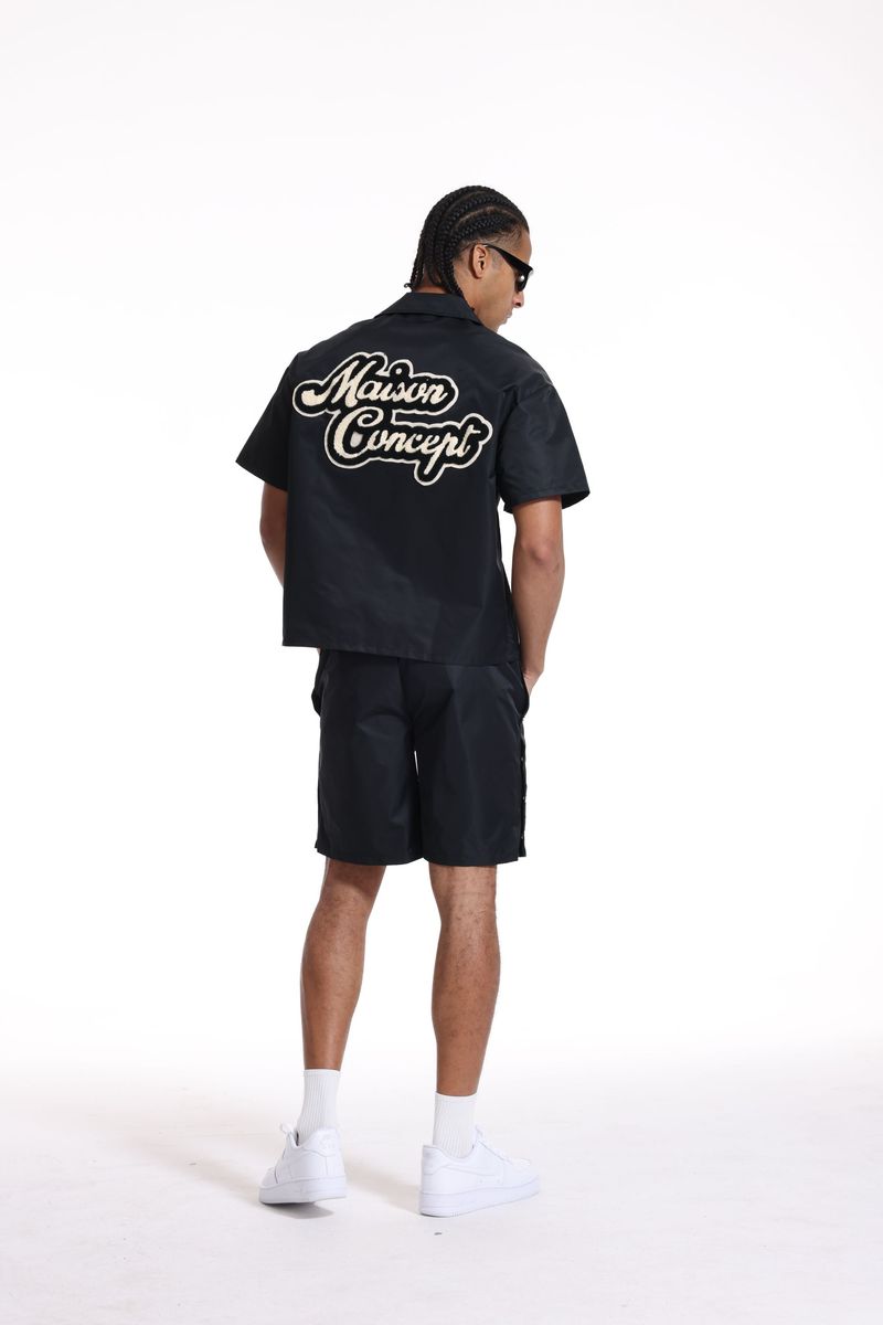 Concept "Maison Con Top" and Shorts" Sets Black
