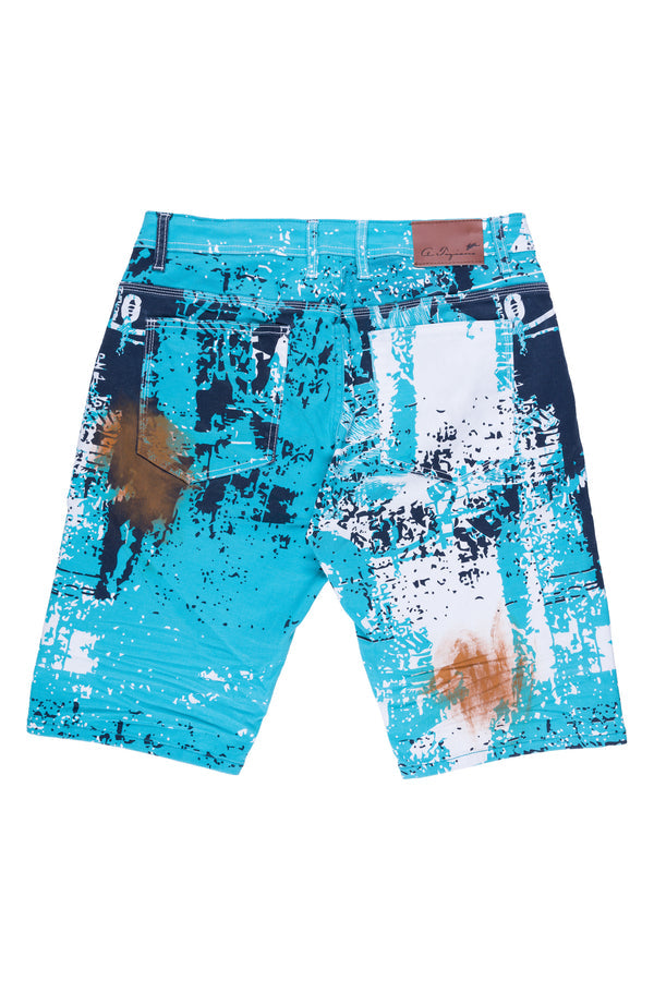 Pete | Men's Printed Twill Short