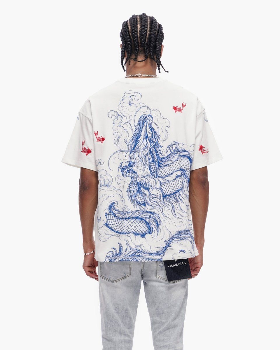 Valabasas Mythic Flow Tee White