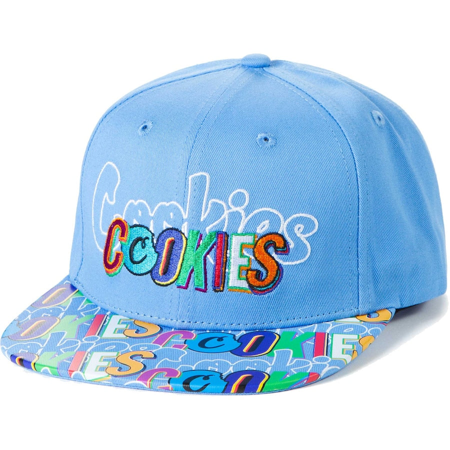 Cookies Clothing On The Block Snapback Hat - Light Blue