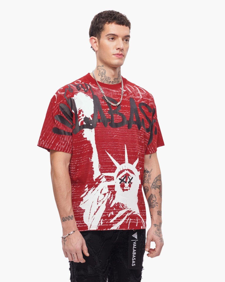 Valabasas Freedom Tee Rustic Red