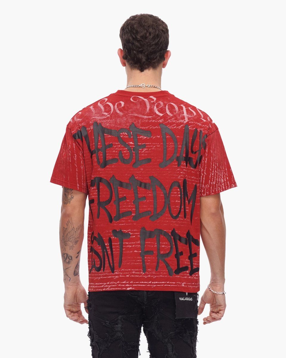Valabasas Freedom Tee Rustic Red
