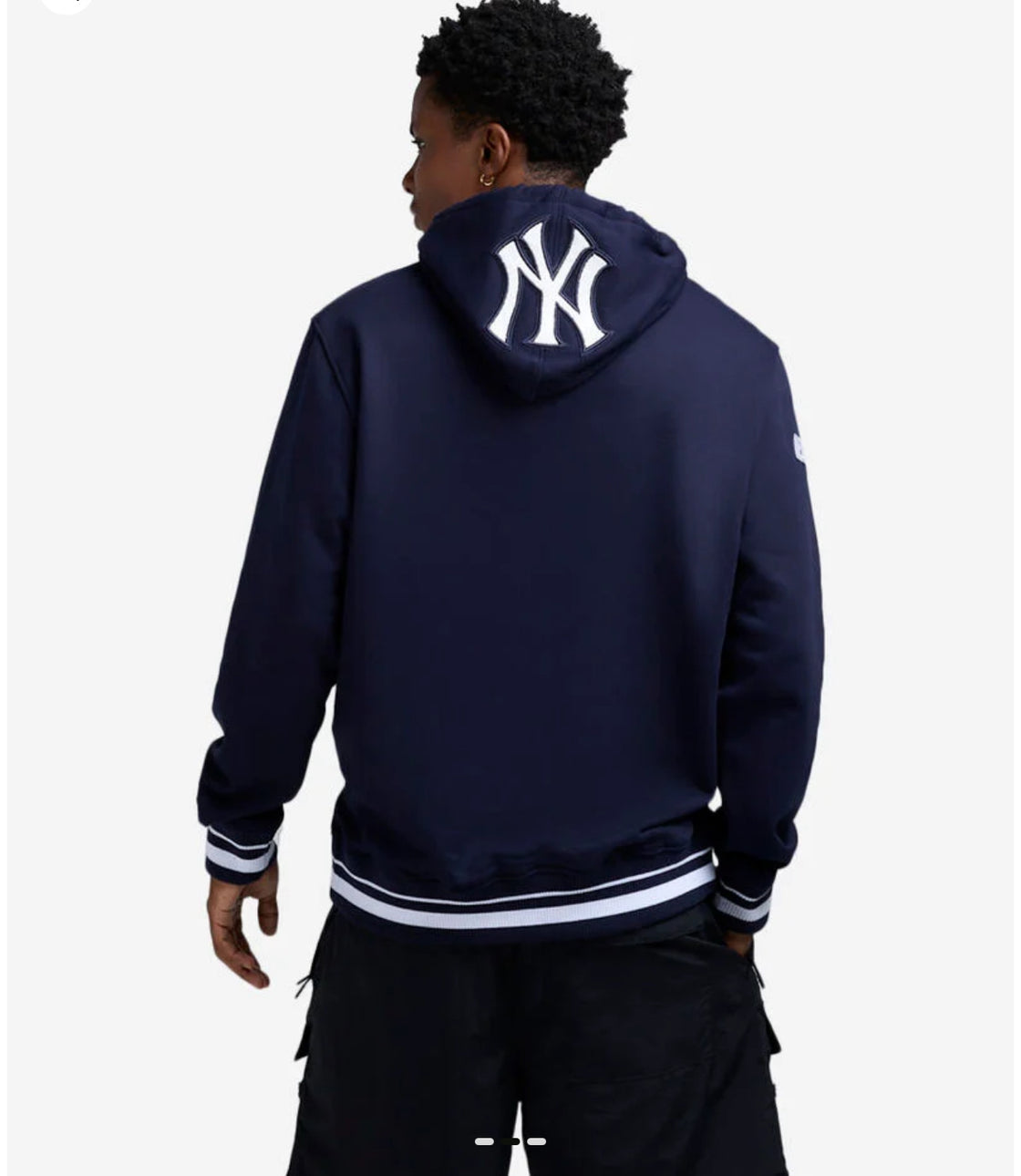 PRO STANDARD New York Yankees Pro Area Code Pro Standard Men's Navy-Blue Hoodie