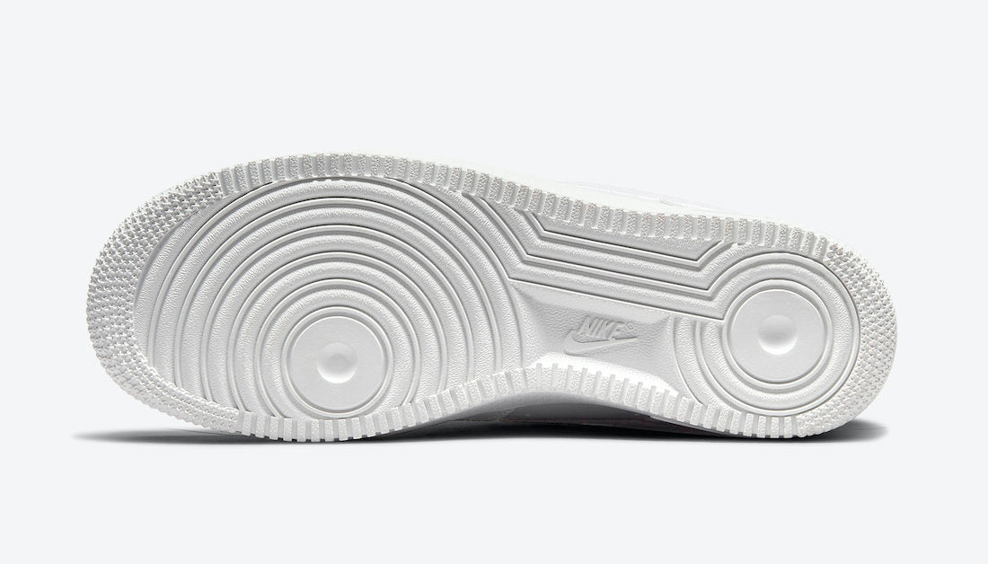 NIKE AIR FORCE 1 LOW RELEASING WITH PINK CHENILLE SWOOSHES