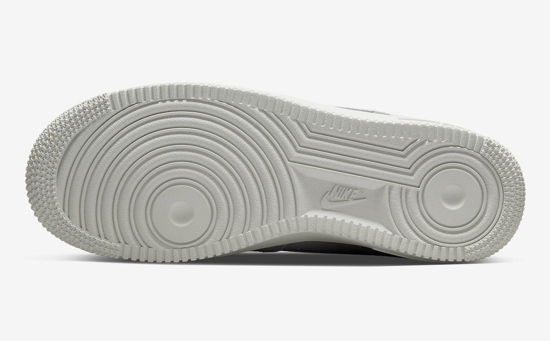 NIKE AIR FORCE 1 LOW WITH FOOTBALL GREY SWOOSHES