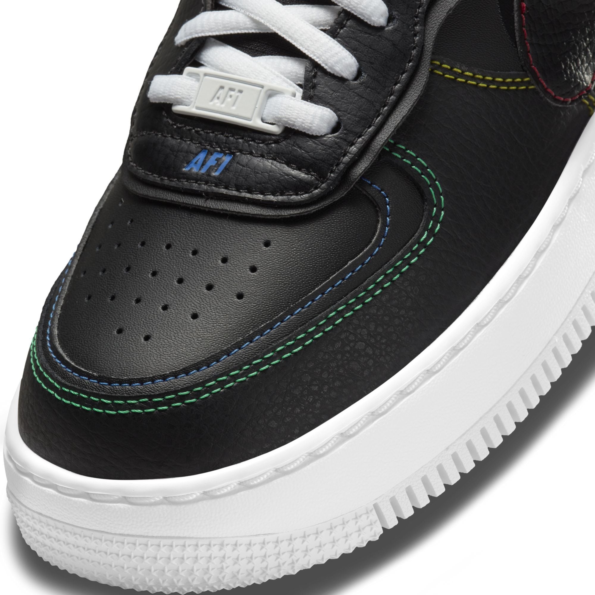NIKE
AIR FORCE 1 SHADOW
Women – Black/Opti Yellow-university Red