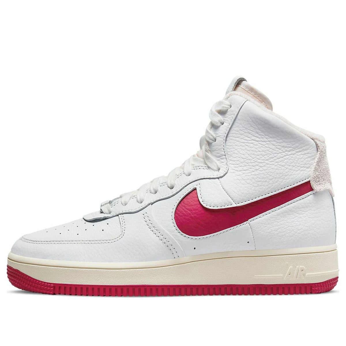Nike(WMNS) Nike Air Force 1 High Sculpt 'White Gym Red'