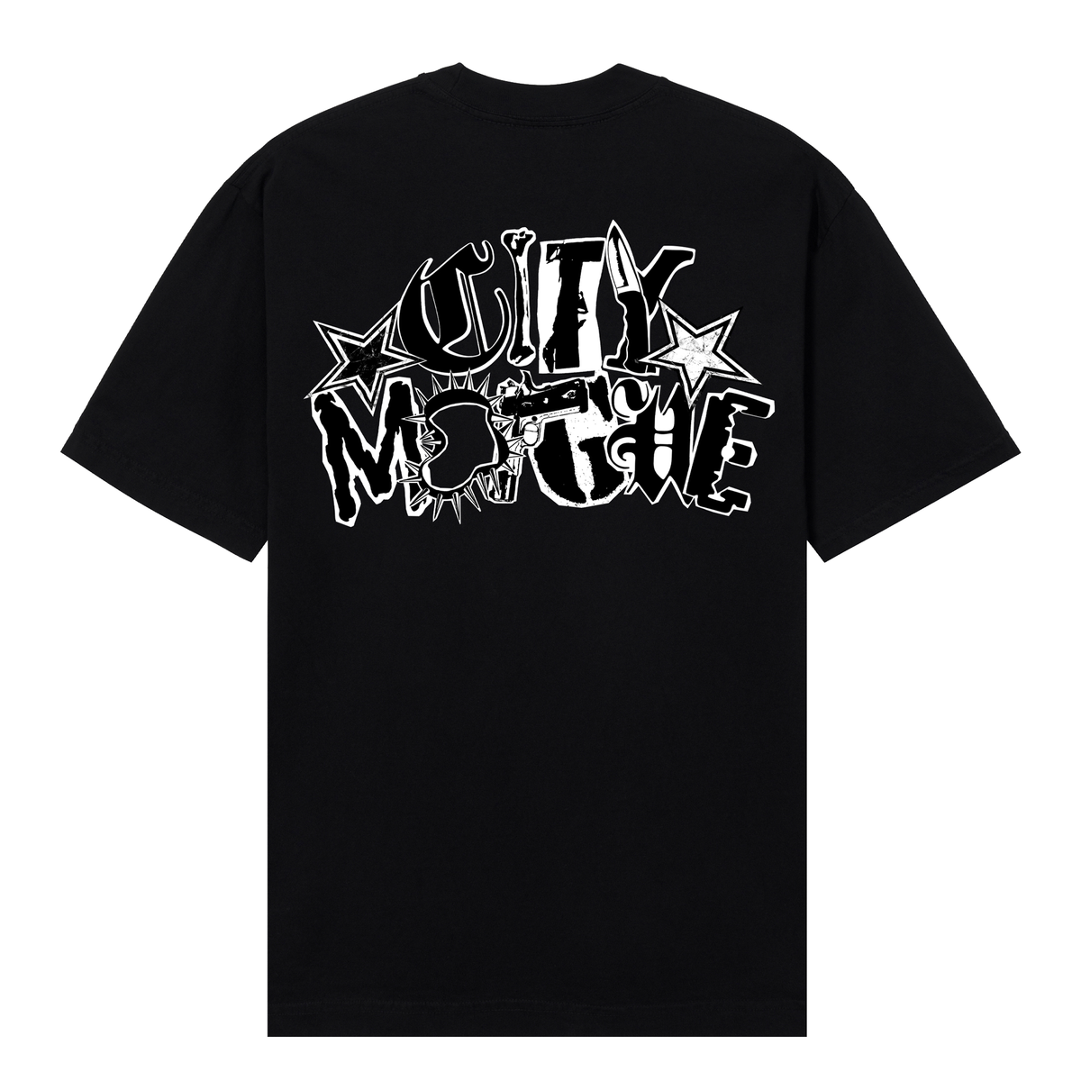 Revenge ARCH LOGO CLAW TEE BLACK/WHITE