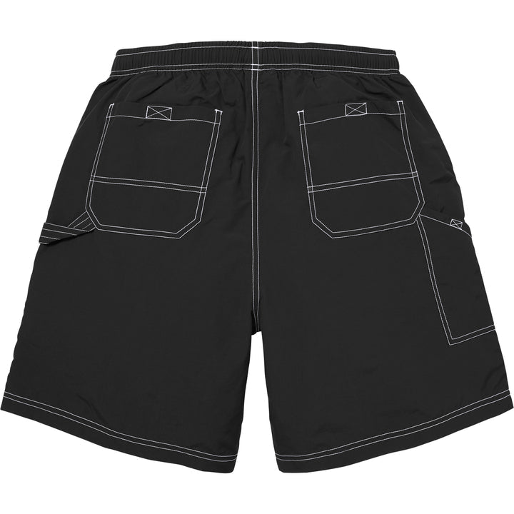 Supreme Black Nylon Painter Short