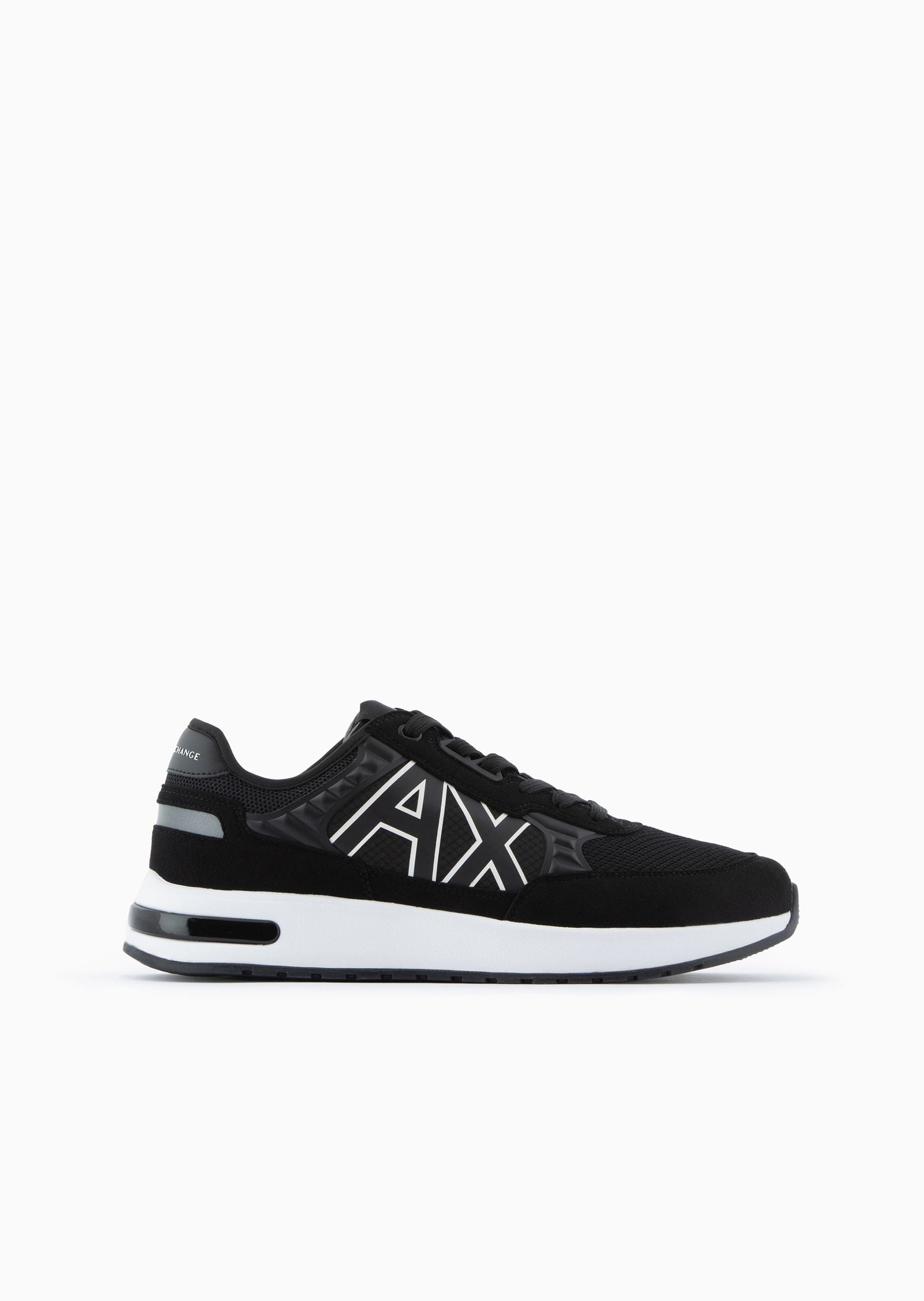 Armani Exchange Logo suede