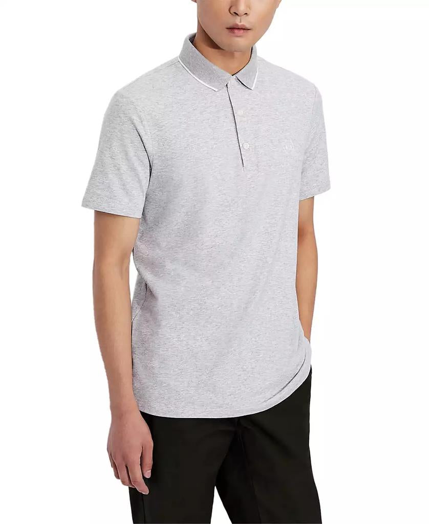 Armani Exchange Grey Polo Shirt
