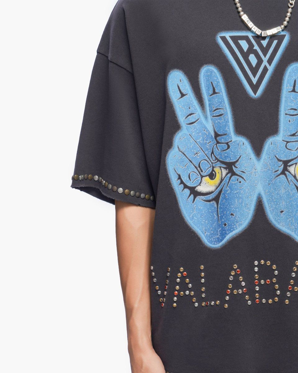 Valabasas Clear Visions Vintage Grey Tee