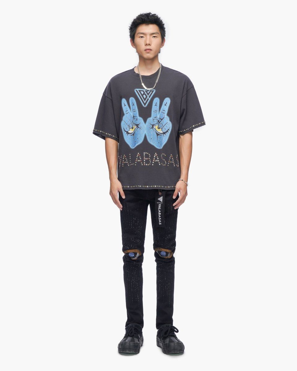 Valabasas Clear Visions Vintage Grey Tee