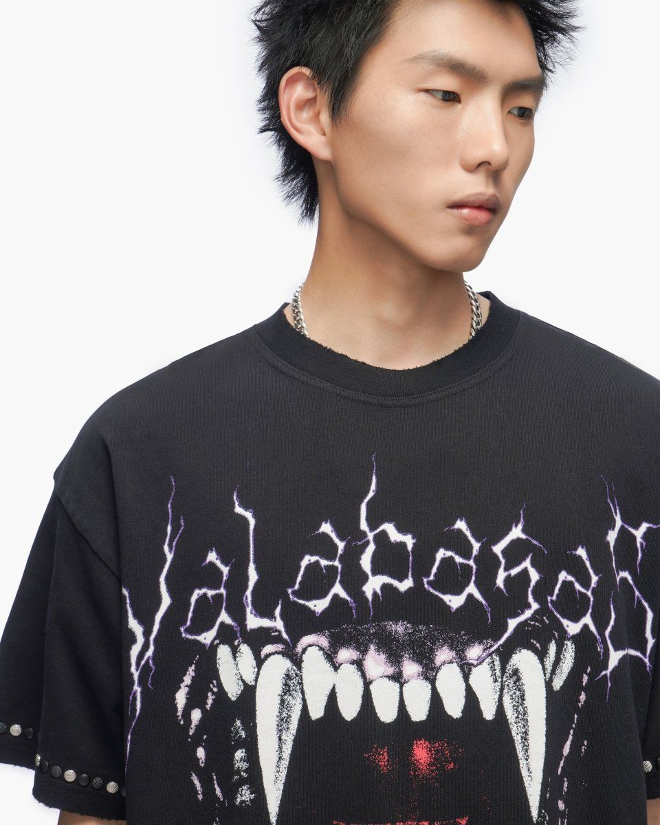 Valabasas Viscious Vintage Black Tee