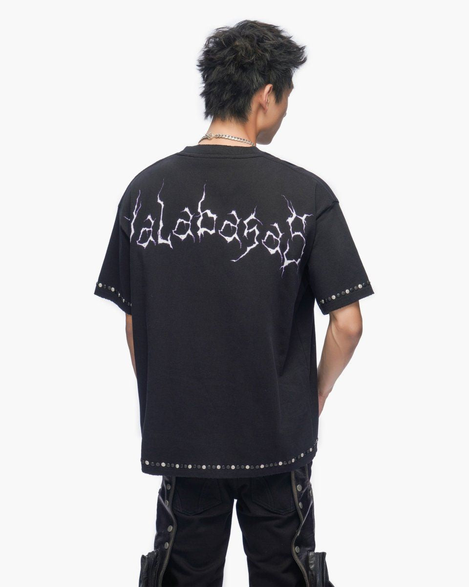 Valabasas Viscious Vintage Black Tee