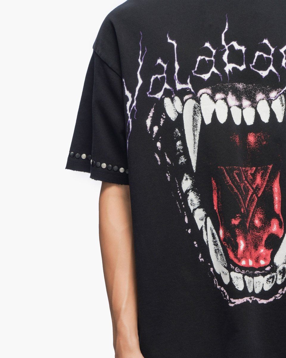 Valabasas Viscious Vintage Black Tee