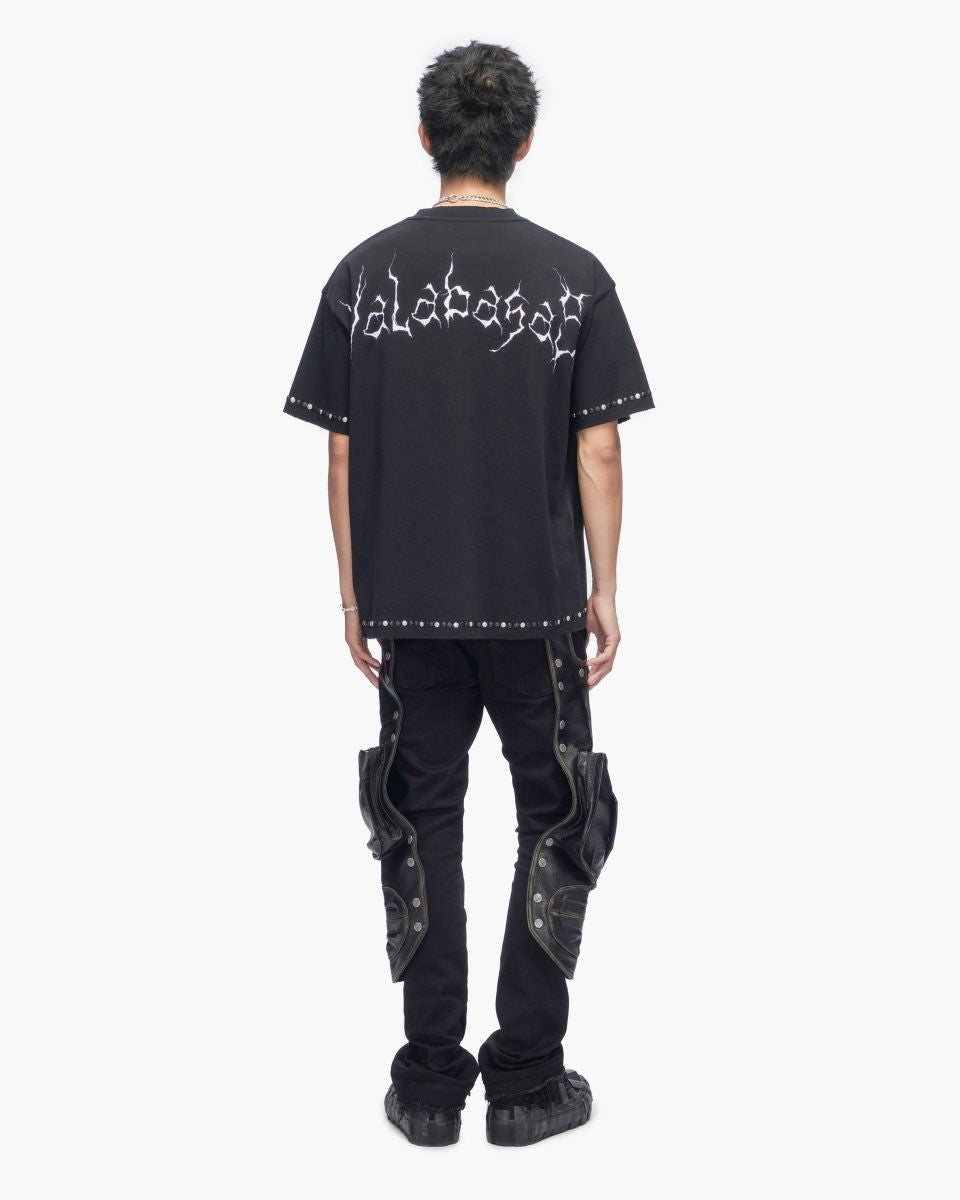 Valabasas Viscious Vintage Black Tee