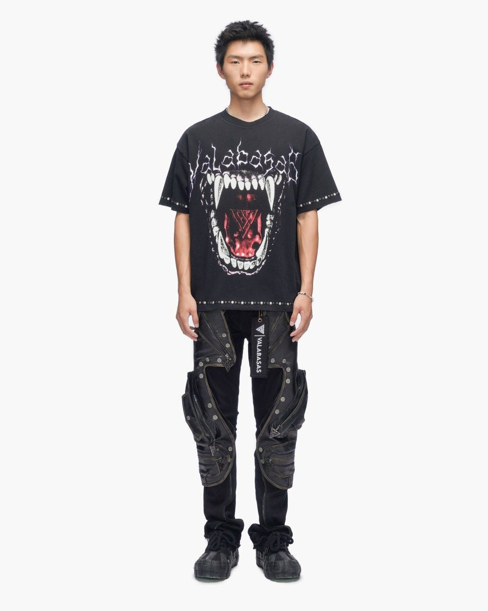Valabasas Viscious Vintage Black Tee