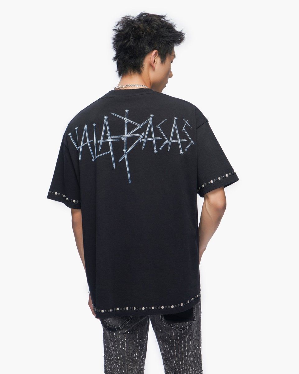 Valabasas You're Screwed Vintage Black Tee