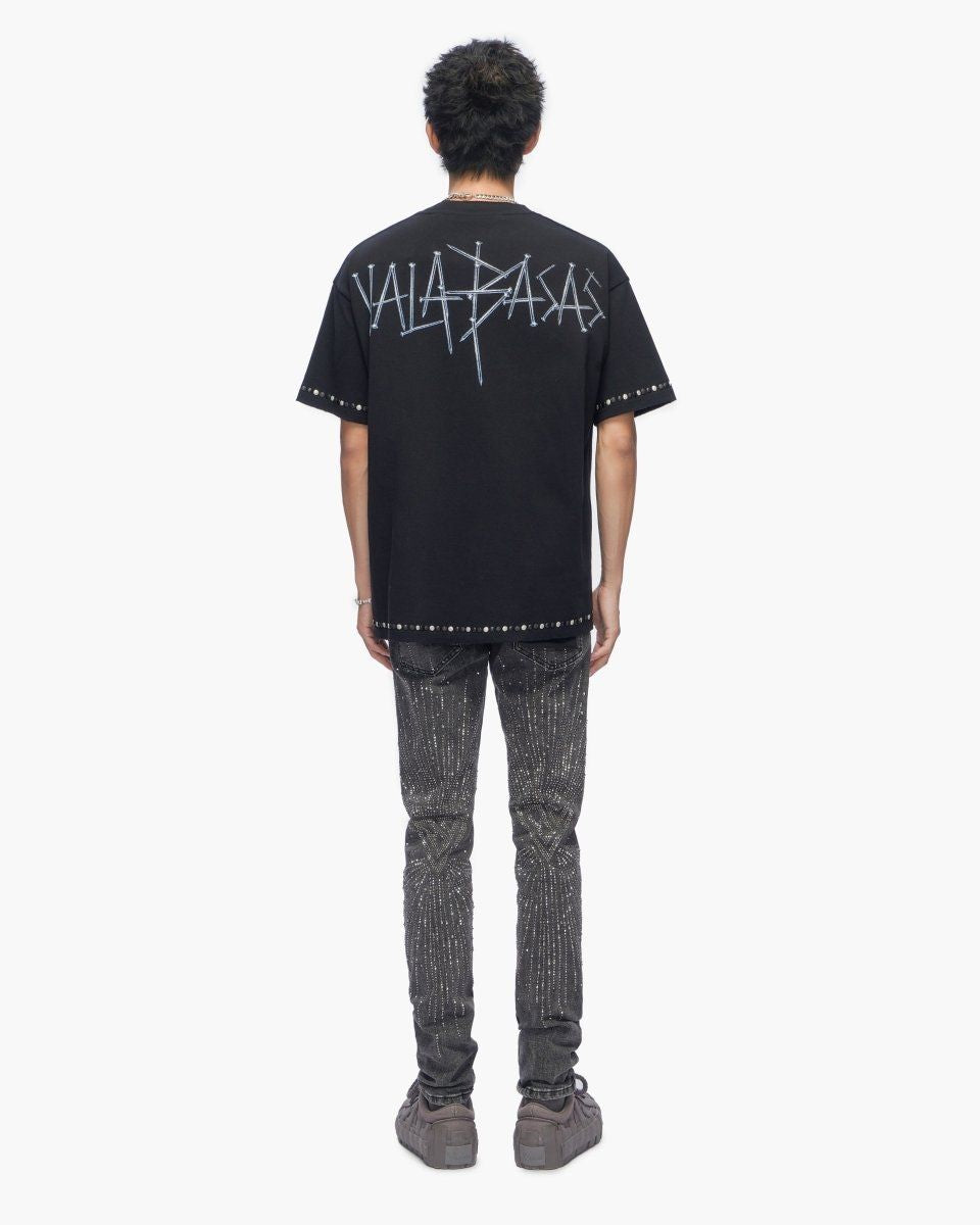 Valabasas You're Screwed Vintage Black Tee