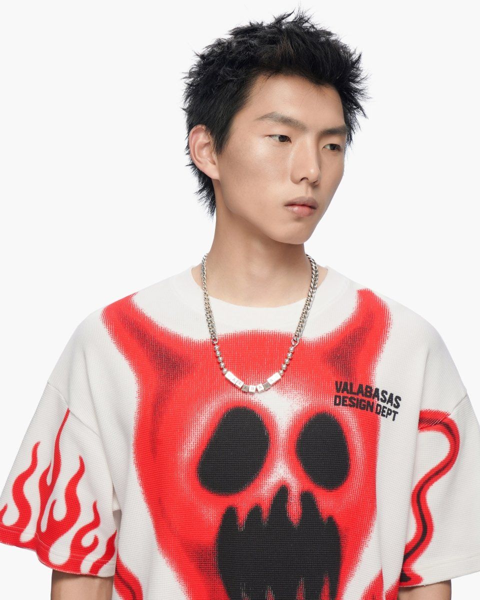 Valabasas Hotter Than Hot White Thermal Tee