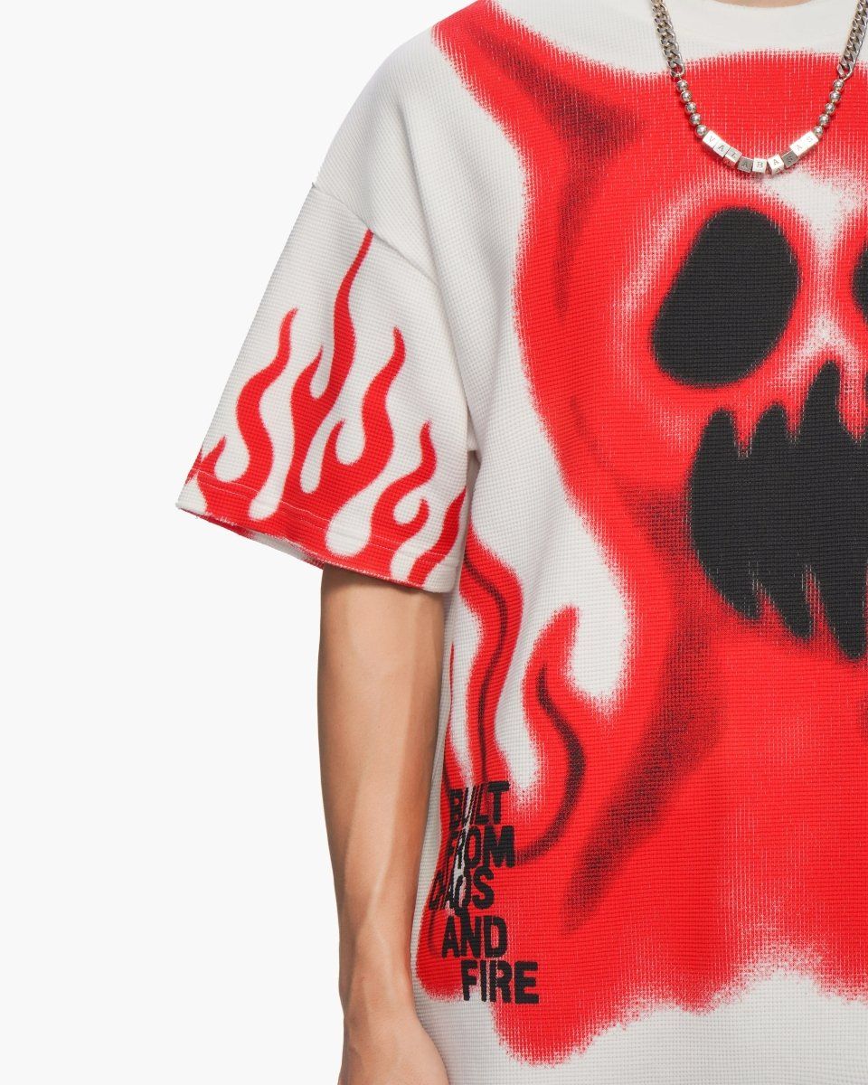 Valabasas Hotter Than Hot White Thermal Tee