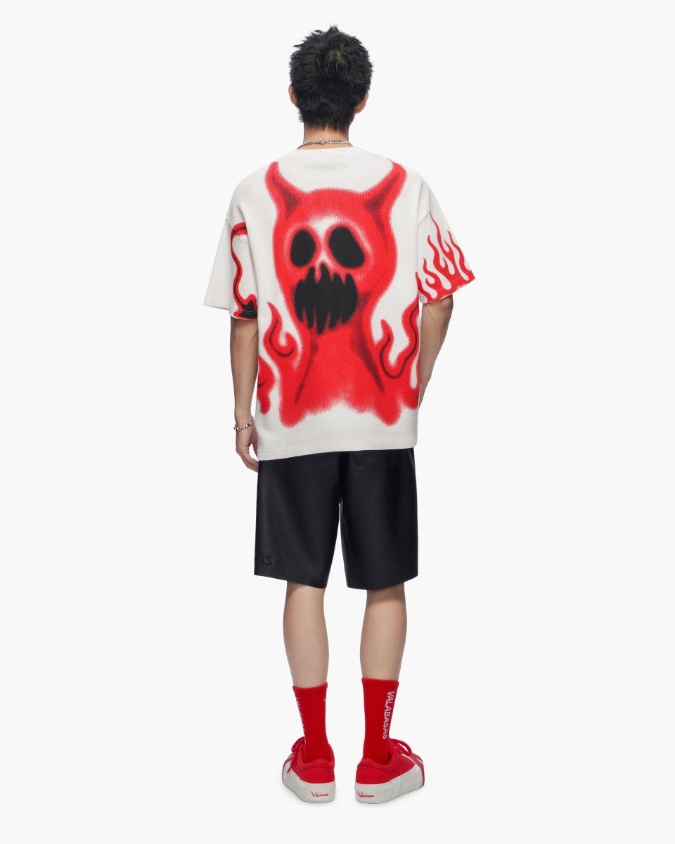 Valabasas Hotter Than Hot White Thermal Tee