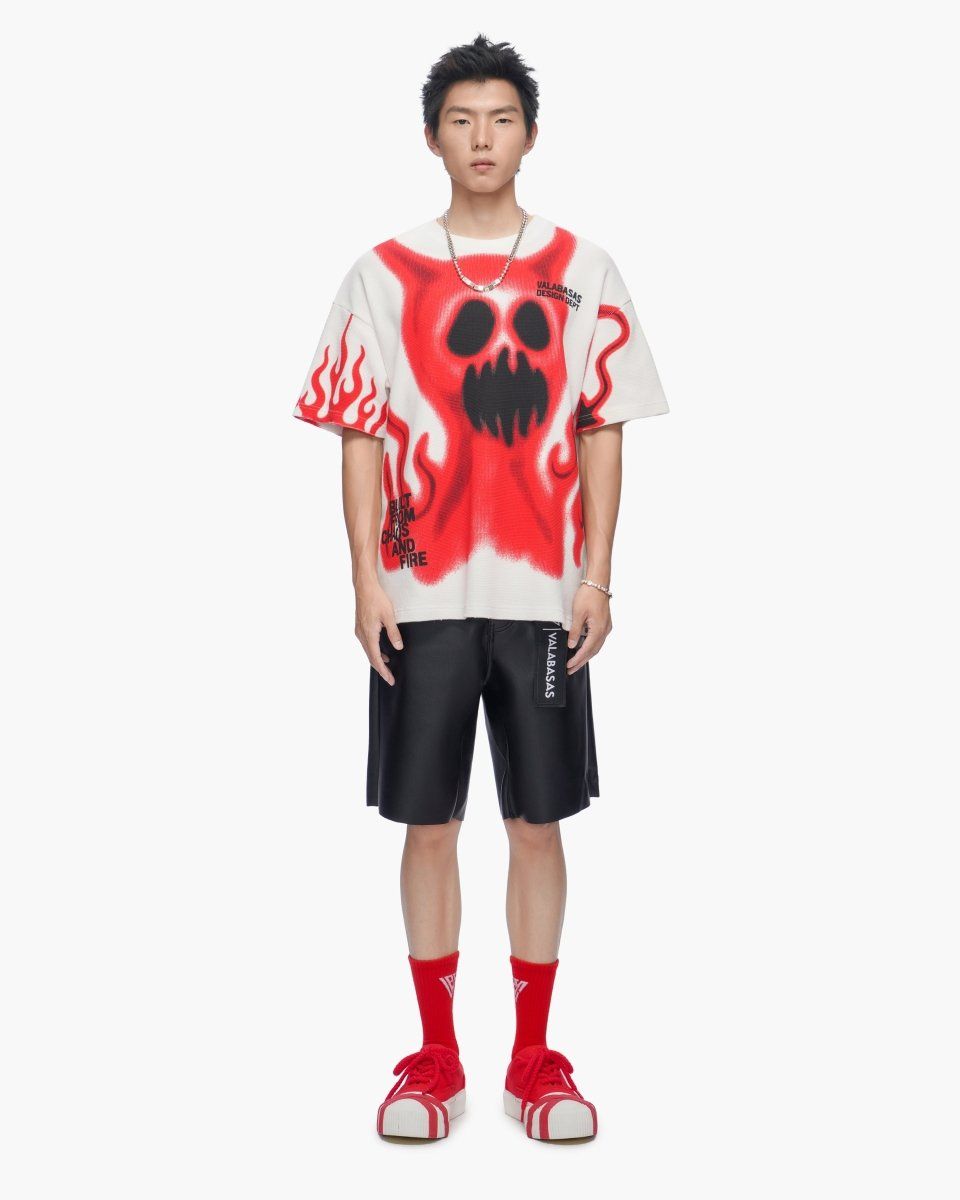 Valabasas Hotter Than Hot White Thermal Tee