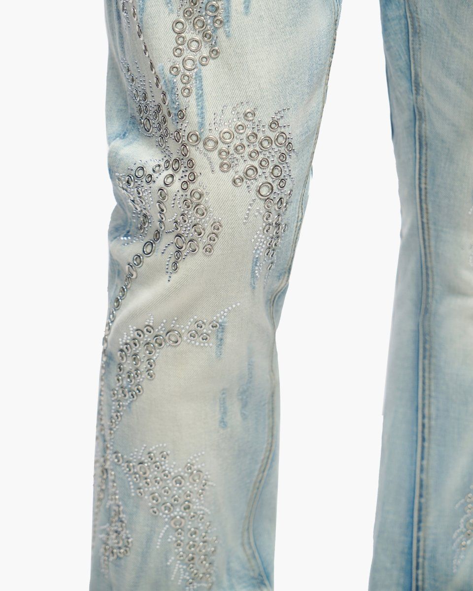 Valabasas Oakmont Light Blue Wash Stacked Jeans