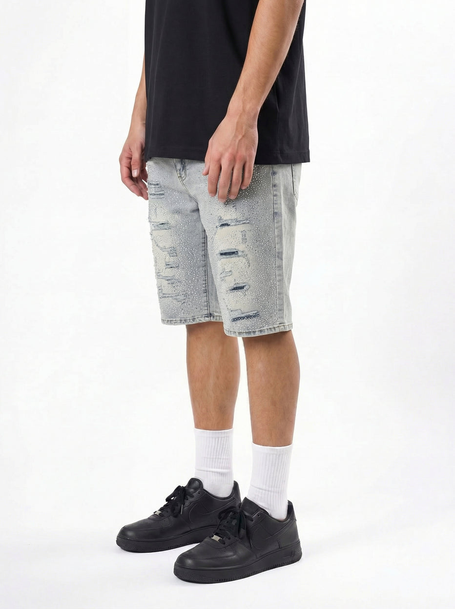 WAIMEA MEN'S Light Blue Wash SHORTS